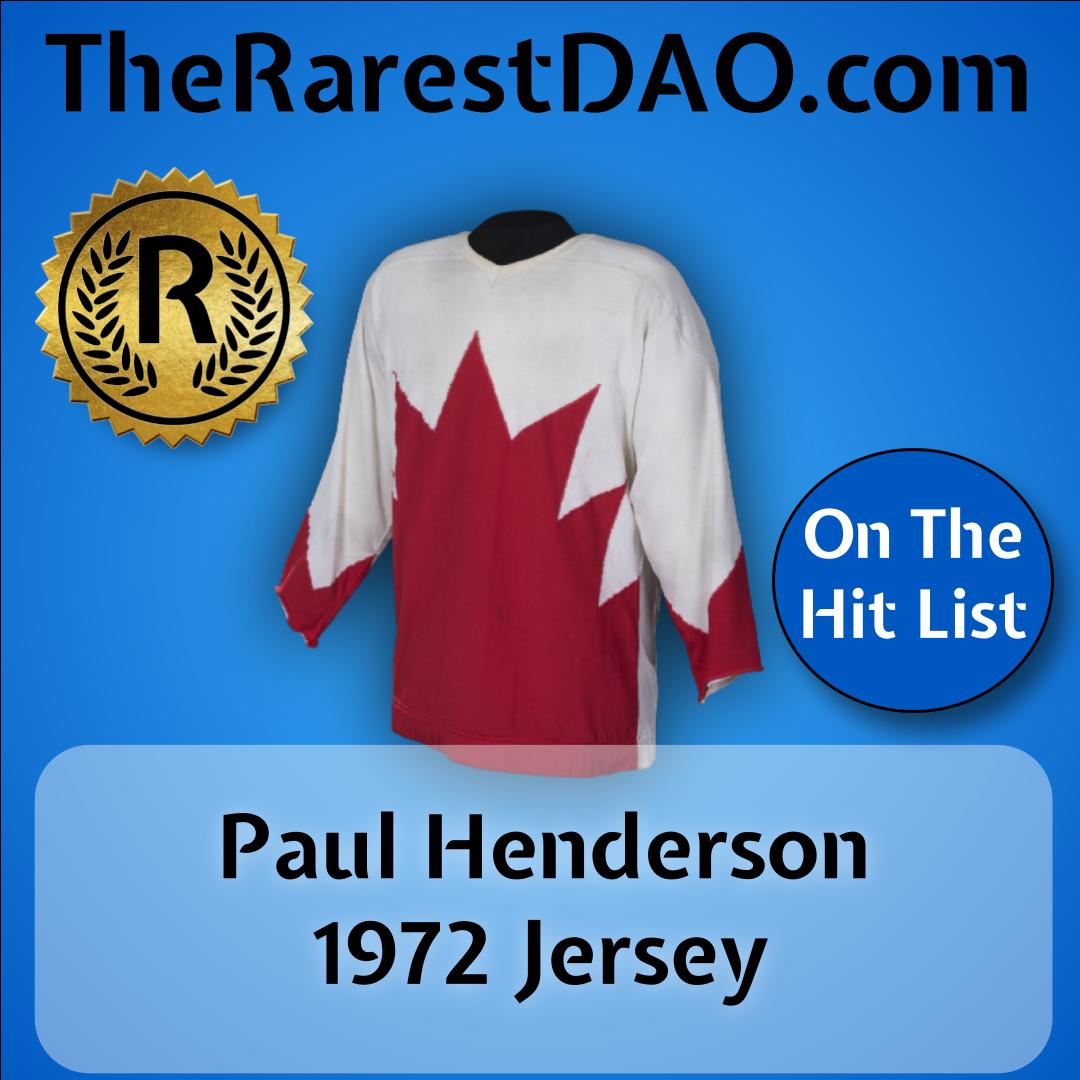 Paul Henderson 1972 Jersey