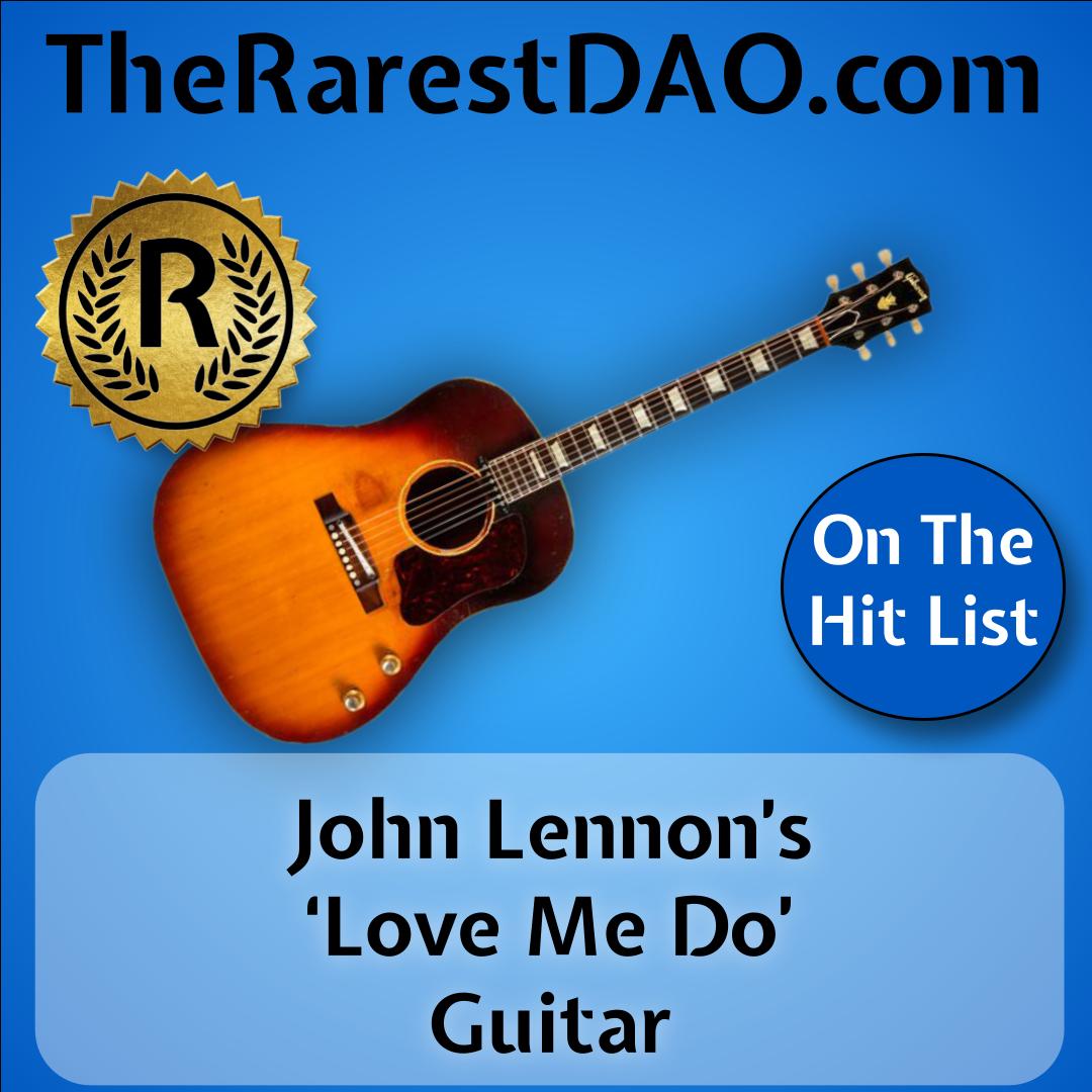 John Lennon Love Me Do Guitar