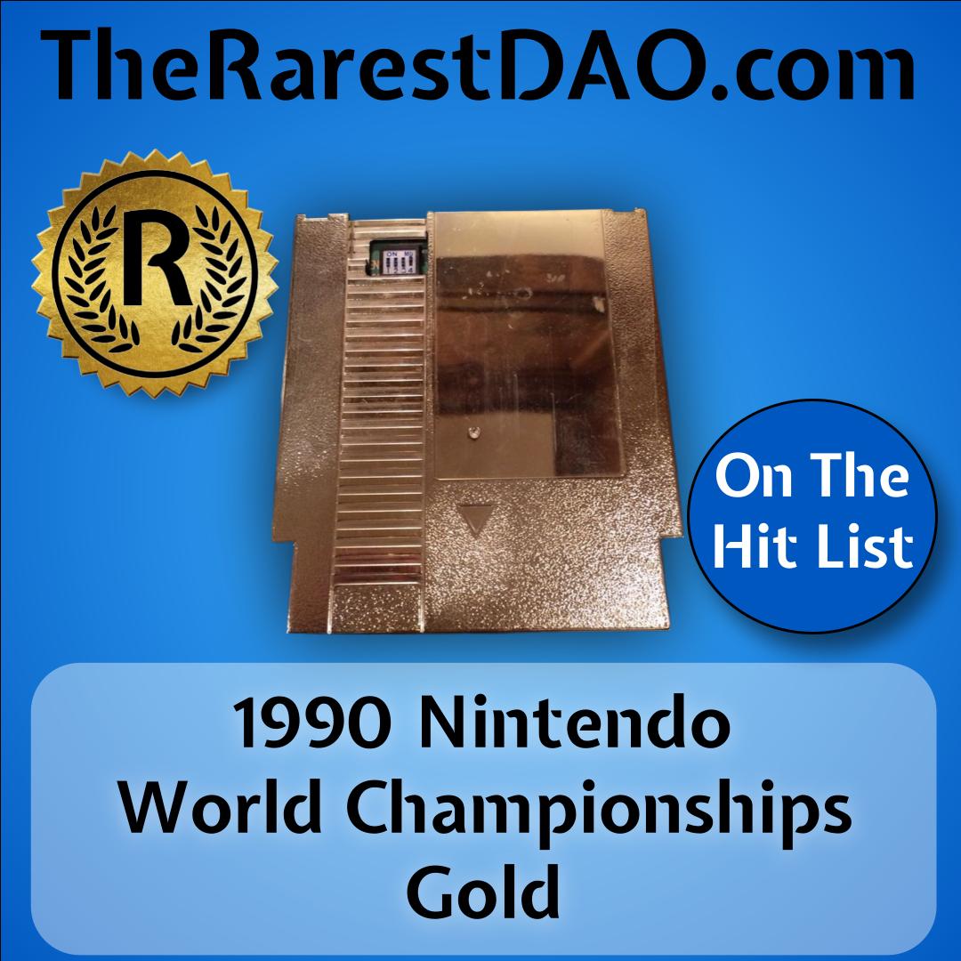 1990 Nintendo World Championships Gold