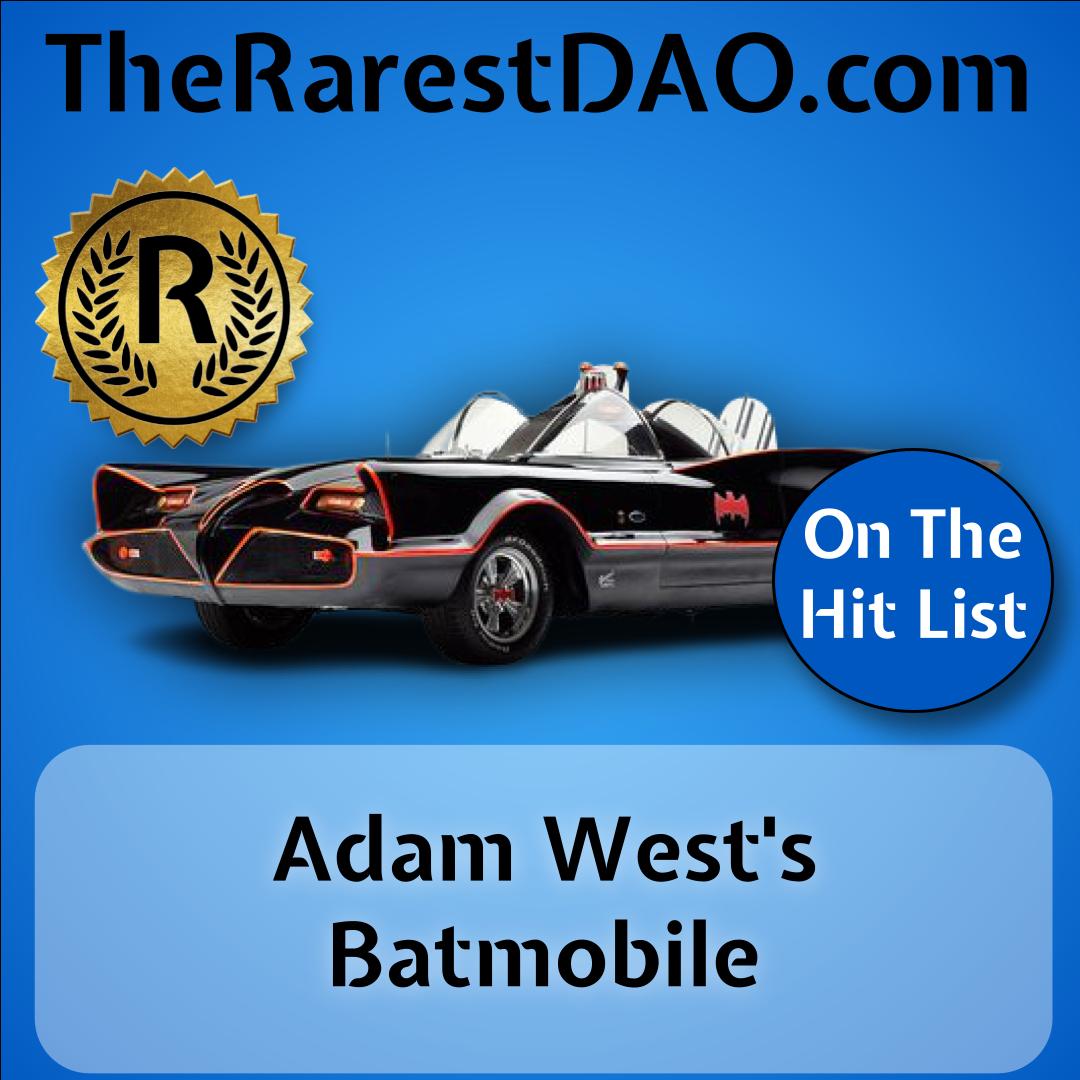 Adam West's Batmobile