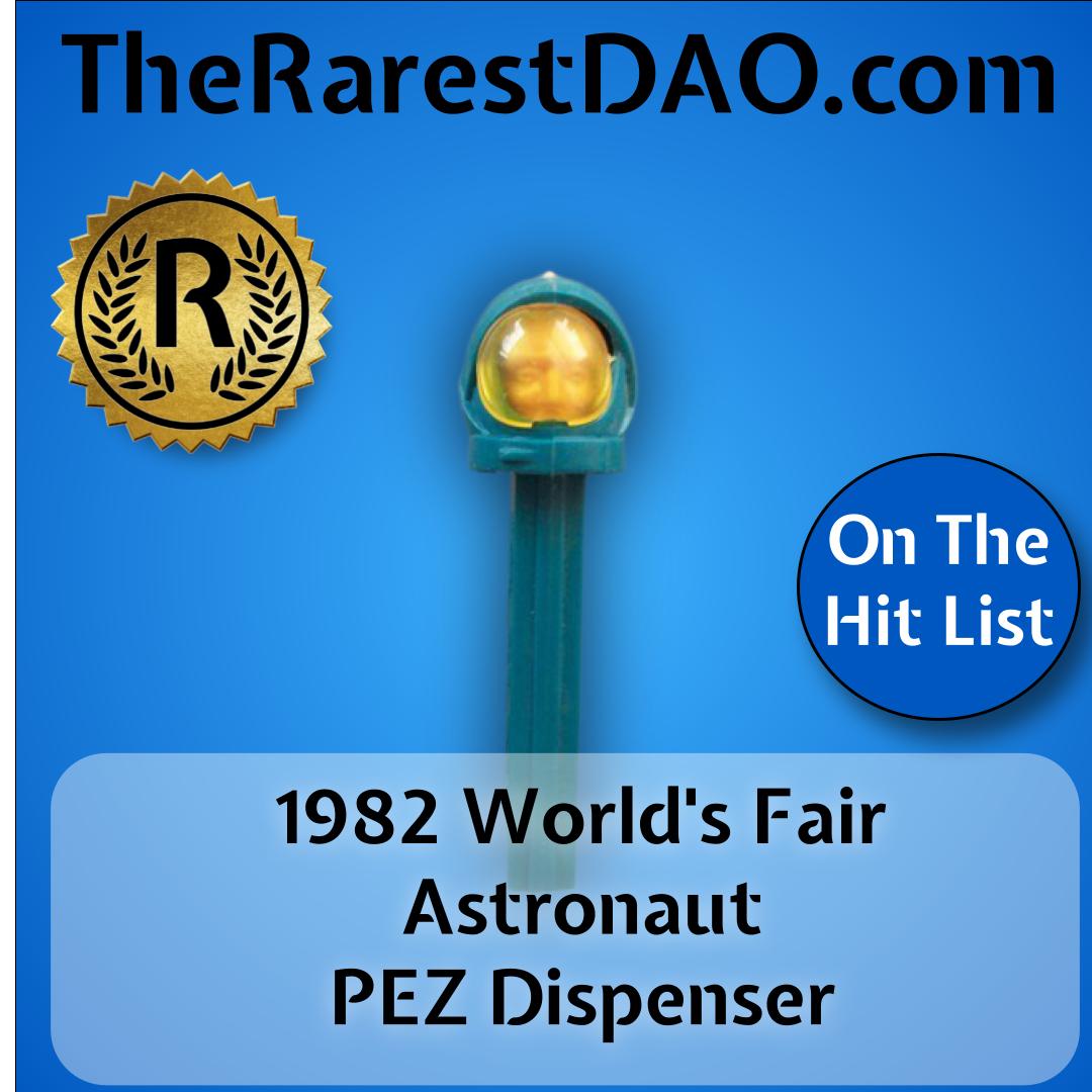 1982 World's Fair Astronaut PEZ Dispenser